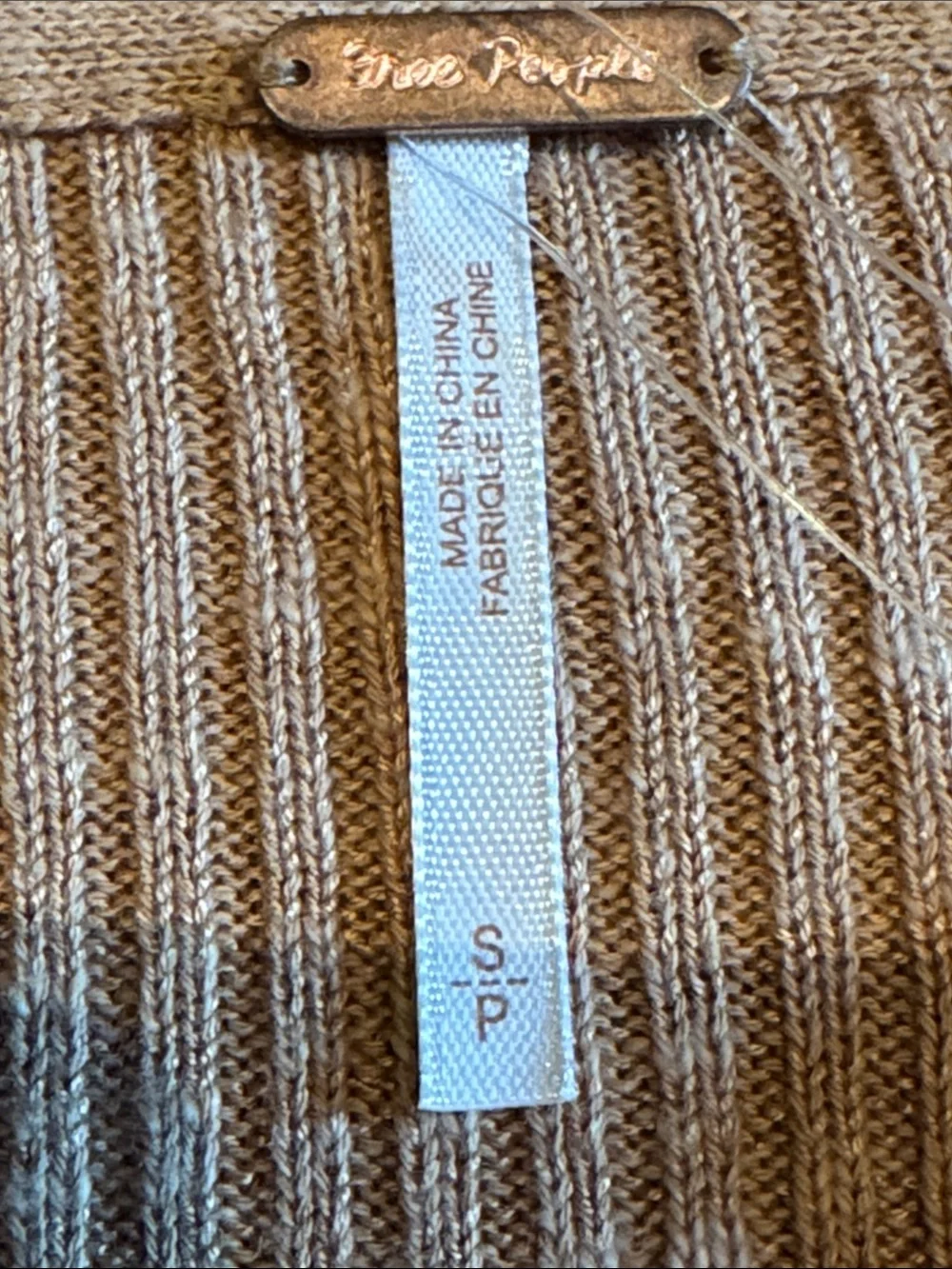Free People light sweater